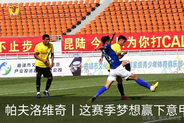 帕夫洛维奇丨这赛季梦想赢下意甲冠军